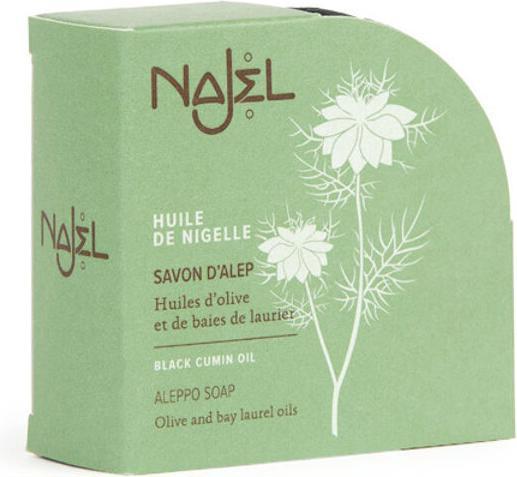 Actual product image Najel Savon Alep Huile de Nigelle (Hard soap)
