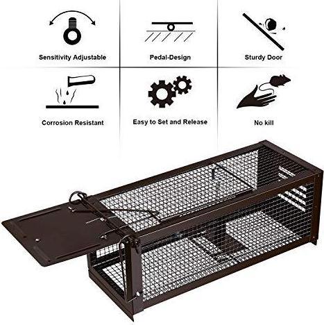 Produktbild RatzFatz 2x Lebendfalle Mausefalle, XXL