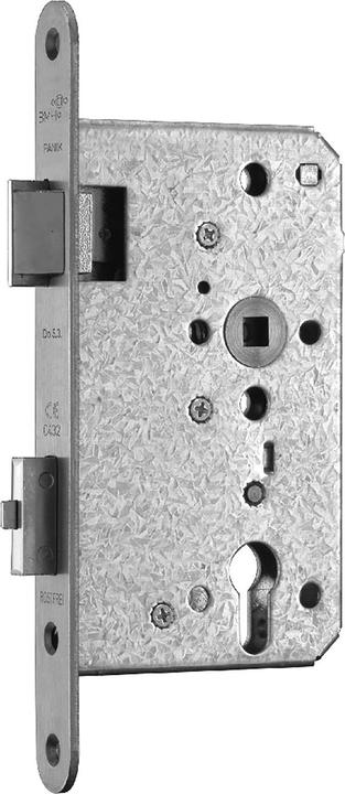 BMH Escape door lock 1128, 2-leaf /EN 179, DM 65/20, right, stainless steel