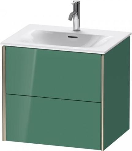 Actual product image Duravit Durait XViu 4132 Vanity unit wall-mounted, 2 drawers, for washbasin Viu 234463, 610x480 mm