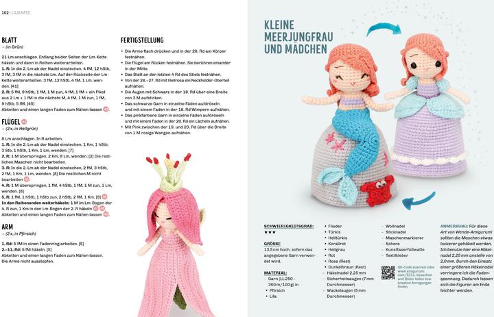 Image du produit Zauberhafte Wende-Amigurumis häkeln mit @chibiscraft