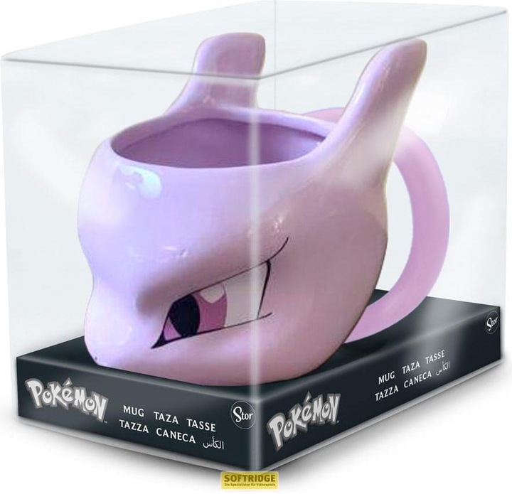 Immagine prodotto Storline Tazza Pokémon 3D Mewtwo 385 ml (385 ml, 1 x)