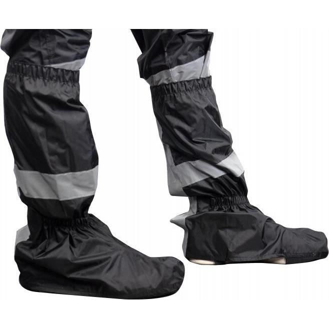 R Flect, Herren, Gamaschen, wasserdichte, weiche und leichte gamaschen (W36/L38), Schwarz, W36/L38