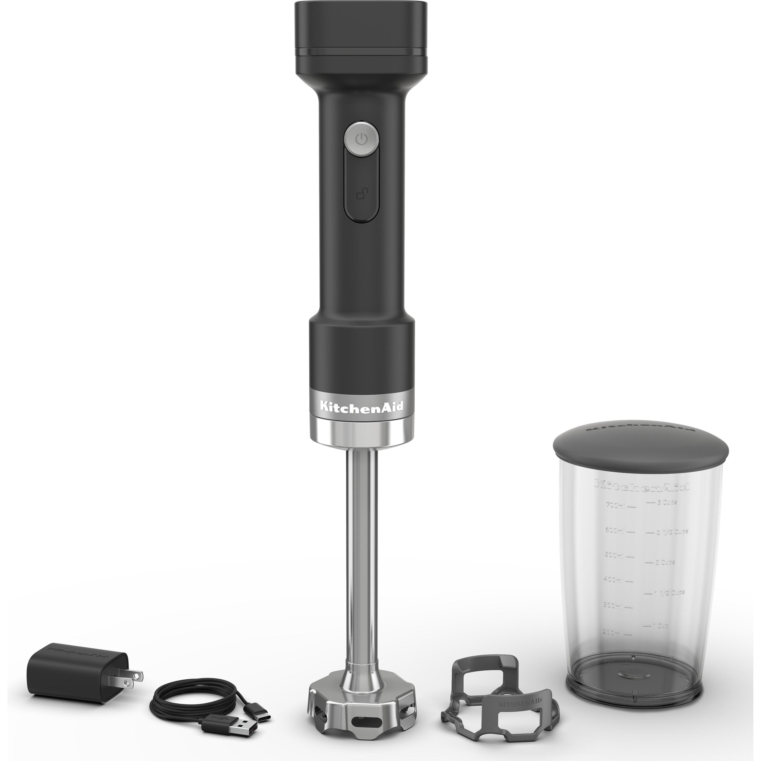 KitchenAid 5KHBRV71BM, Stabmixer, Schwarz