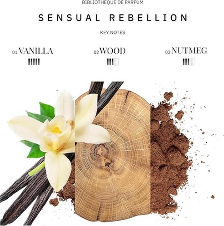 Immagine prodotto Bibliotheque De Parfum Sensual Rebellion Eau De Parfum Fragranza a lunga durata per donna (Eau de parfum, 100 ml)