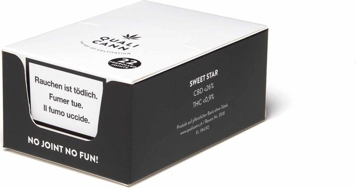 Immagine prodotto Qualicann Sweet Star Pre-Rolls • CBD Joints Indoor (0.90 g, Interno)