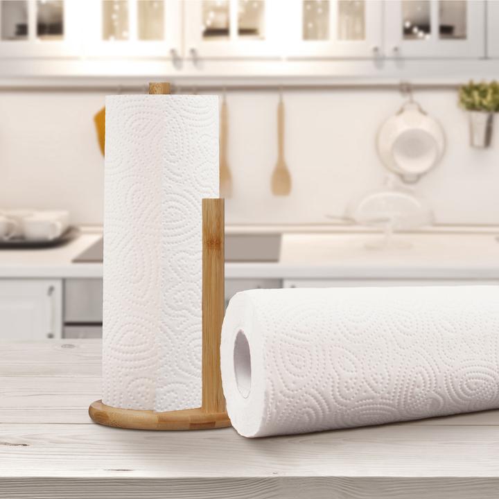 Actual product image Relaxdays Kitchen roll holder