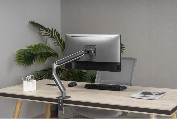 Actual product image Gembird Biurkowe ramię na monitor regulowane 17-32inch obciążenie do 9kg kolor szary (Table, 32", 9 kg)