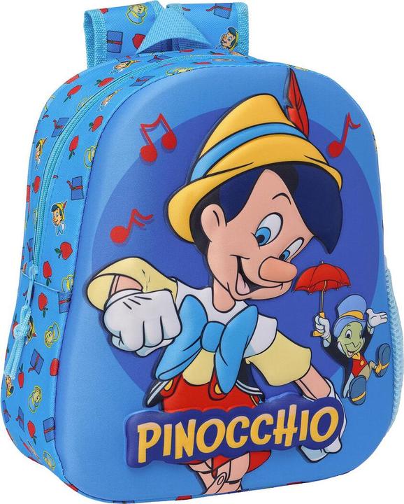 Produktbild Disney Kinderrucksack 3D Clásicos Pinochio Blau 27 x 33 x 10 cm