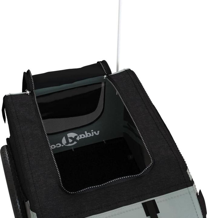 Produktbild vidaXL Fahrradanhänger Hund