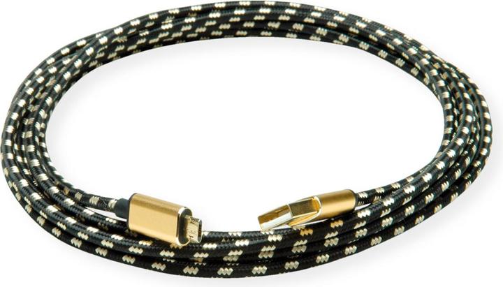 Produktbild Roline Gold USB-A - Micro B (1.80 m, USB 2.0)