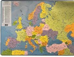Produktbild Esselte Sous-main en plastique, "Carte du monde"