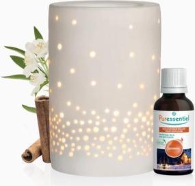 Actual product image Puressentiel Christmas Box Diffuser Gentle Warmth Cocooning 10ml for free