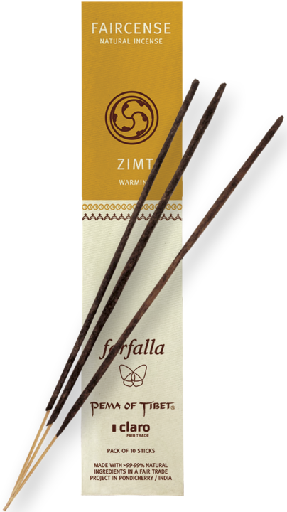 Produktbild Farfalla Faircense Räucherstäbchen Zimt (10 Stk)
