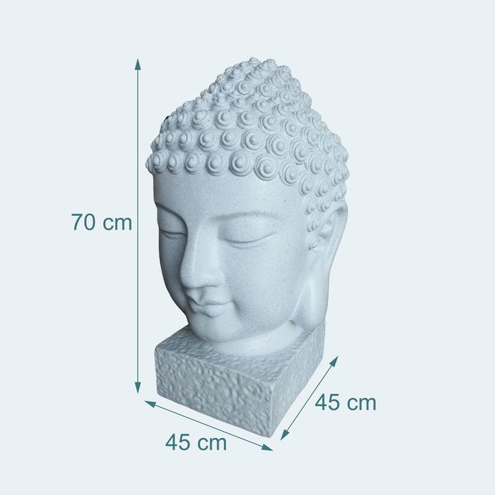 Image du produit Relaxdays Tête Bouddha