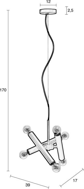 Actual product image Zuiver Hawk (E27)