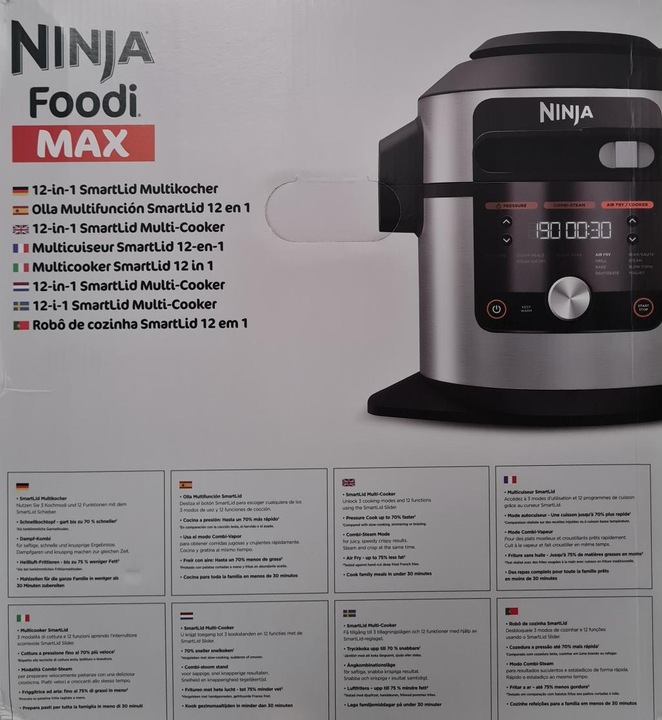 Produktbild Ninja OL650EUFoodi MAX 12-in-1 SmartLid Multikocher (CH-Stecker)