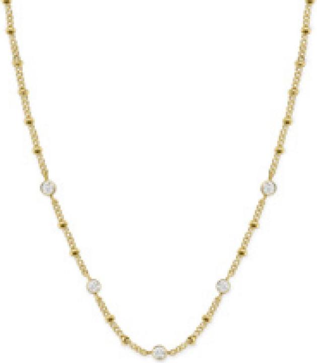 Produktbild Rosefield Essentials Halskette (Edelstahl 316L mit 14K Gelbgold-Vergoldung, 39 cm)