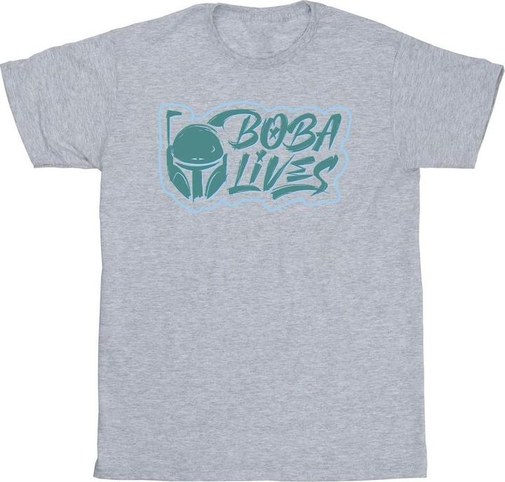 Immagine prodotto Star Wars The Book Of Boba Fett Lives Chest Maglietta Uomo (S)