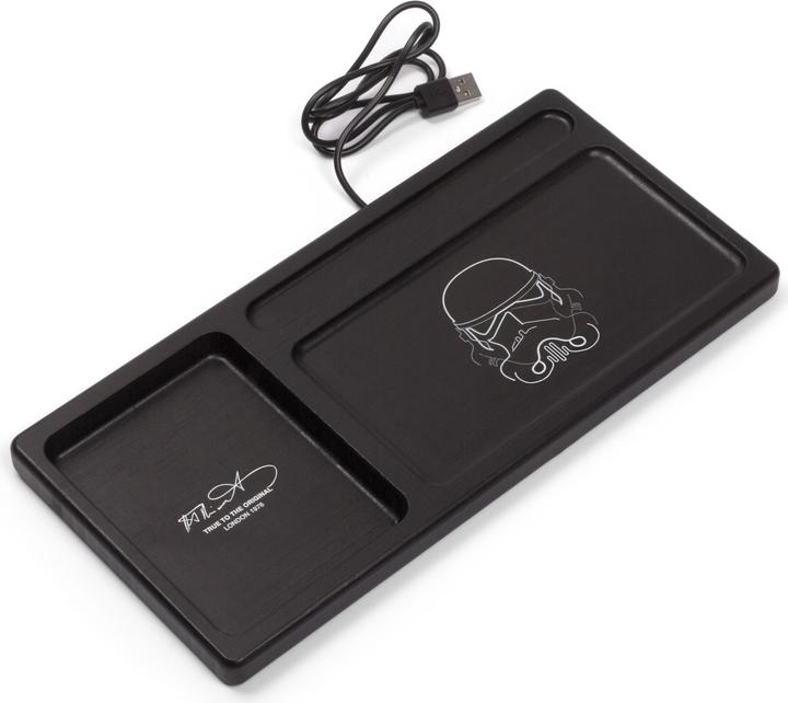 Original Stormtrooper Organizzatore da scrivania con funzione di ricarica induttiva