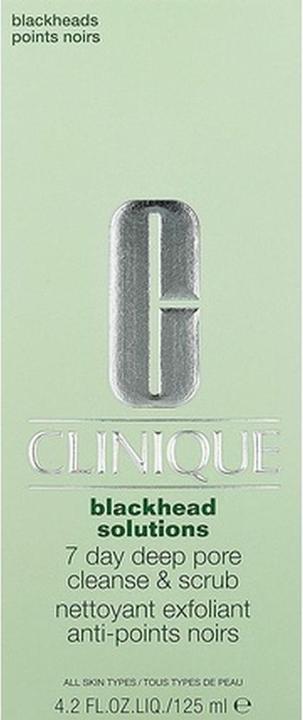 Actual product image Clinique Blackhead Solutions (Cleansing scrub, 125 ml)