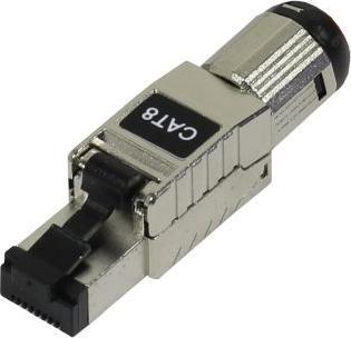 Actual product image Synergy 21 TP connector TP, field-wireable, CAT8,1 Class I RJ45, tool-free, Synergy 2 (Network cable plug)