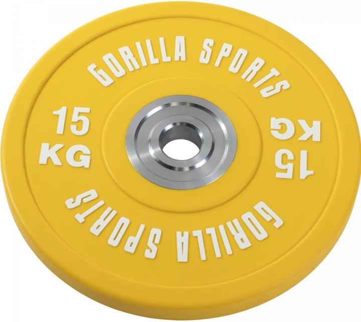 Immagine prodotto Gorilla Sports Set di bilancieri Bumper Plates (1 x 140 kg)
