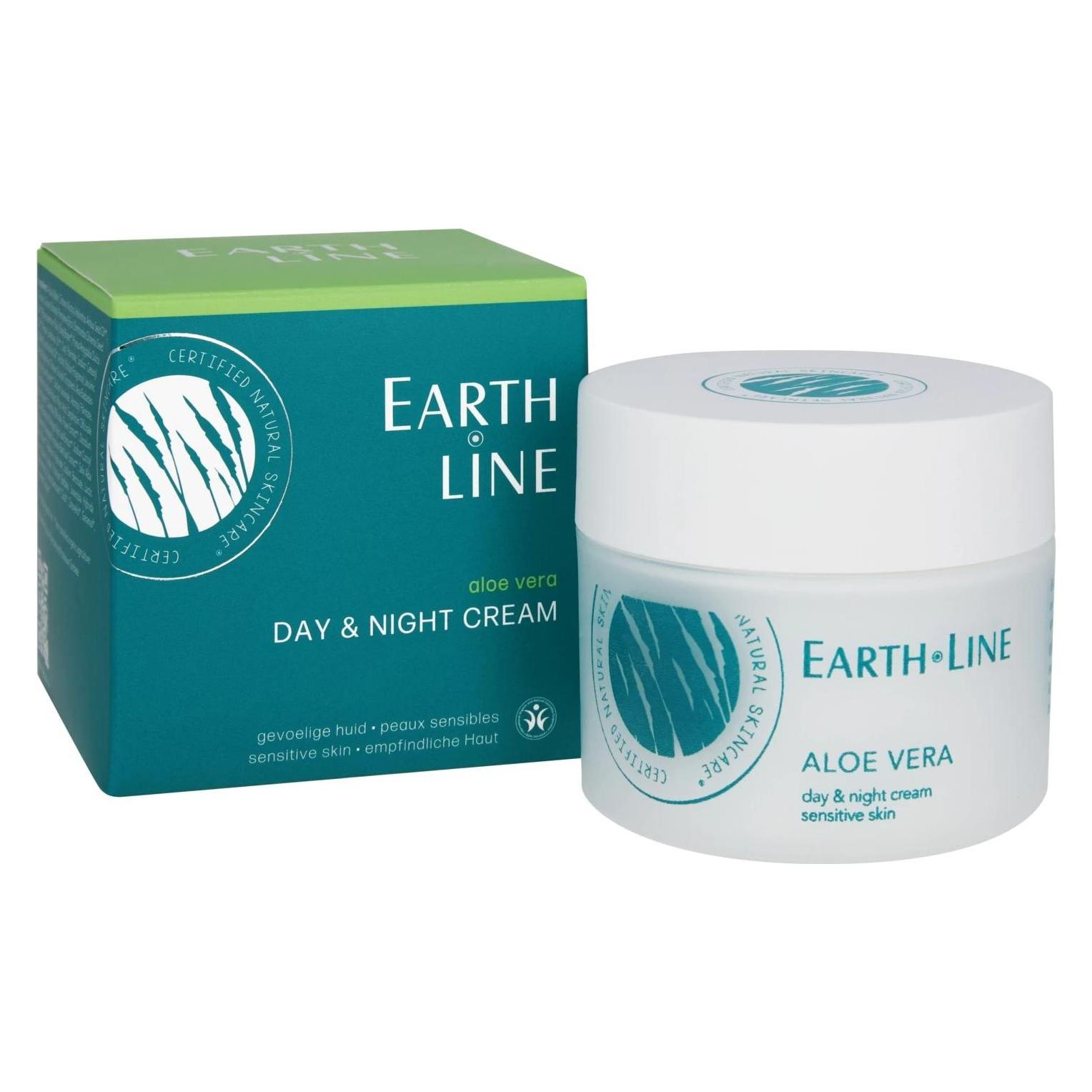 Earth-Line, Gezichtscrème, Aloë Vera Dag- En Nachtcrème 50ml (50 ml, Dagcrème)