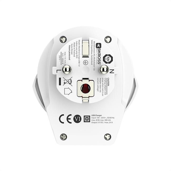 Immagine prodotto Skross World to Europe USB