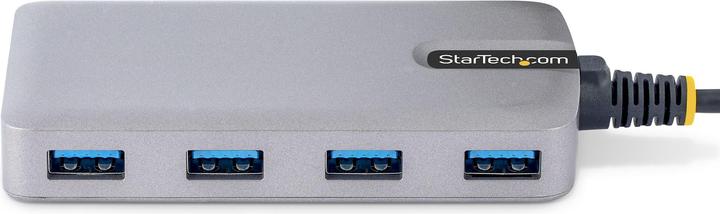 Actual product image StarTech COM 4-Port USB 3.0 Hub - USB Hub 5Gbit/s Bus Powered with Optional Power Connector - USB V (USB-C, 5 Ports)