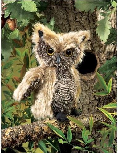 Produktbild Folkmanis Kreisch-Eule