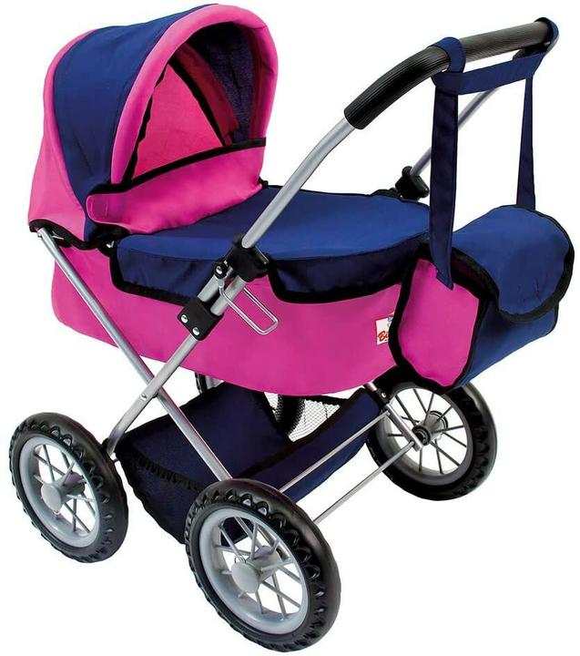 Produktbild Bino Puppen-Buggy mit Tasche, Rot