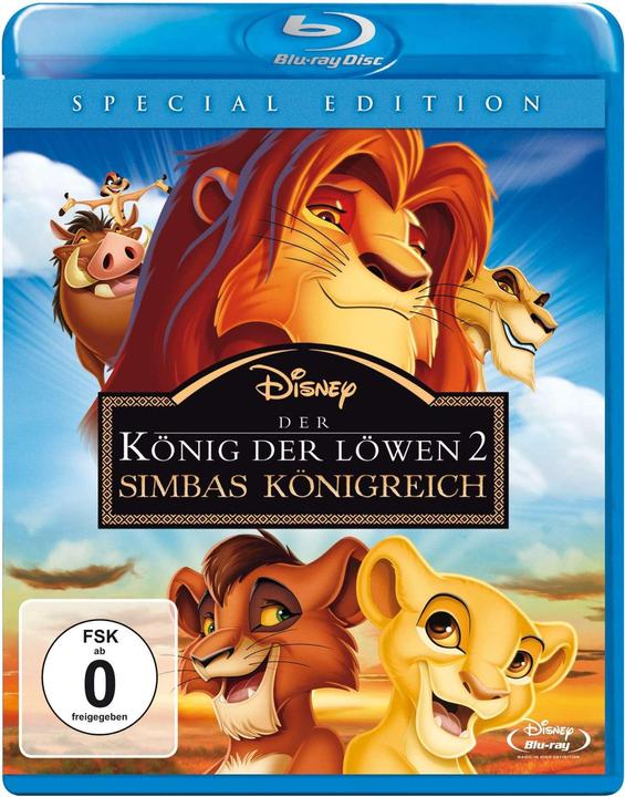 Produktbild Der König der Löwen 2 Simbas Königreich (Blu-ray, 1998, Türkisch, Englisch, Italienisch, Deutsch)