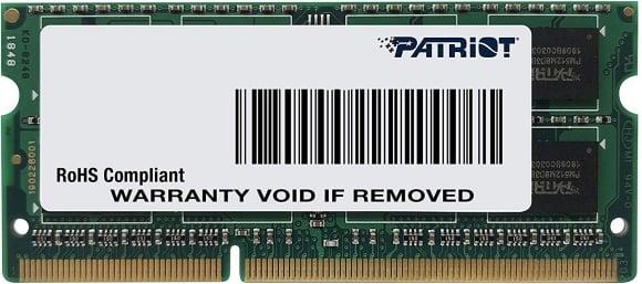 Produktbild Patriot Memory for Ultrabook (1 x 8GB, 1600 MHz, DDR3L-RAM, SO-DIMM)