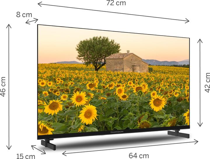 Image du produit Thomson 32HA2S13 32' Frame Less Led Tv (32", LED, WXGA)