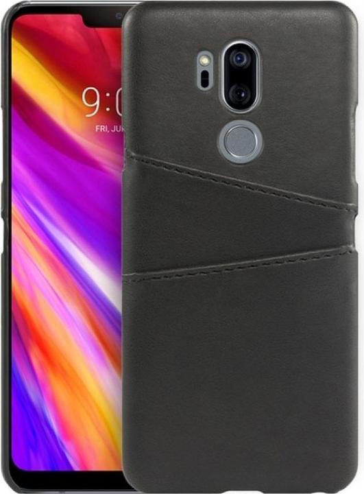 Produktbild Screenguard LG G7 ThinQ CardCaddy Leder Backcase mit Kartenfächern (LG G7 ThinQ)