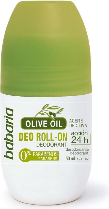 Immagine prodotto Babaria Deodorante Roll On Aceite de Oliva Sensitive - 50 ml (Roll-on, 50 ml)