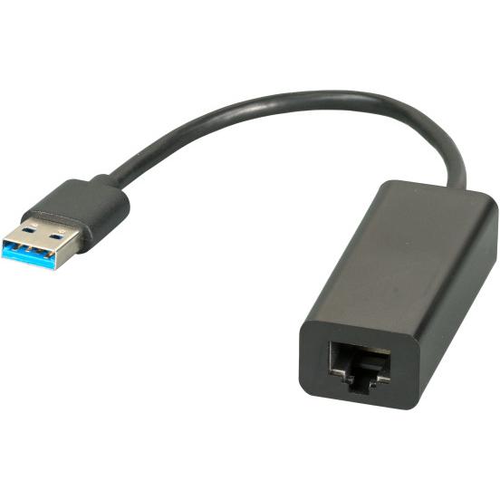 Thumbnail - EFB Elektronik USB 3.0 zu (USB 3.0, RJ45 (1x)), Netzwerkadapter, Schwarz
