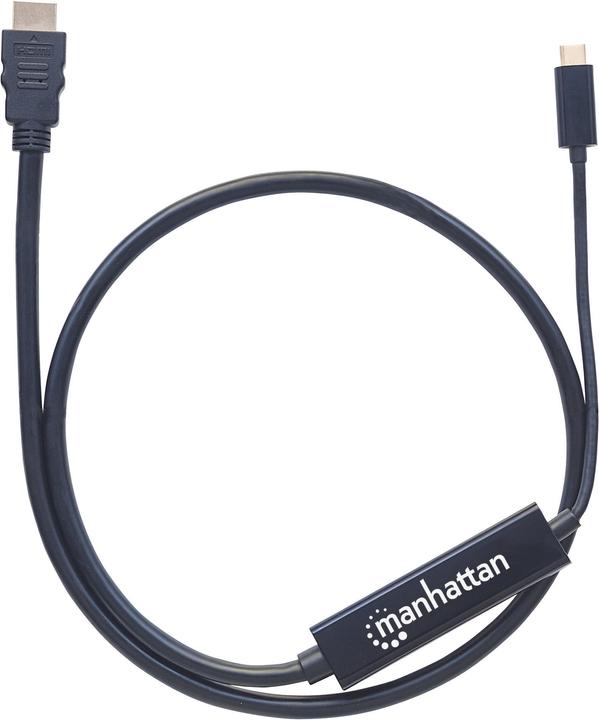 Produktbild Manhattan USB-C/HDMI Schwartz (1 m)