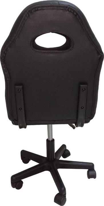 Image du produit HTI-Living Chaise de bureau réglable en hauteur et pivotant à 360° Noir-Blanc (37.50 - 47.50 cm)