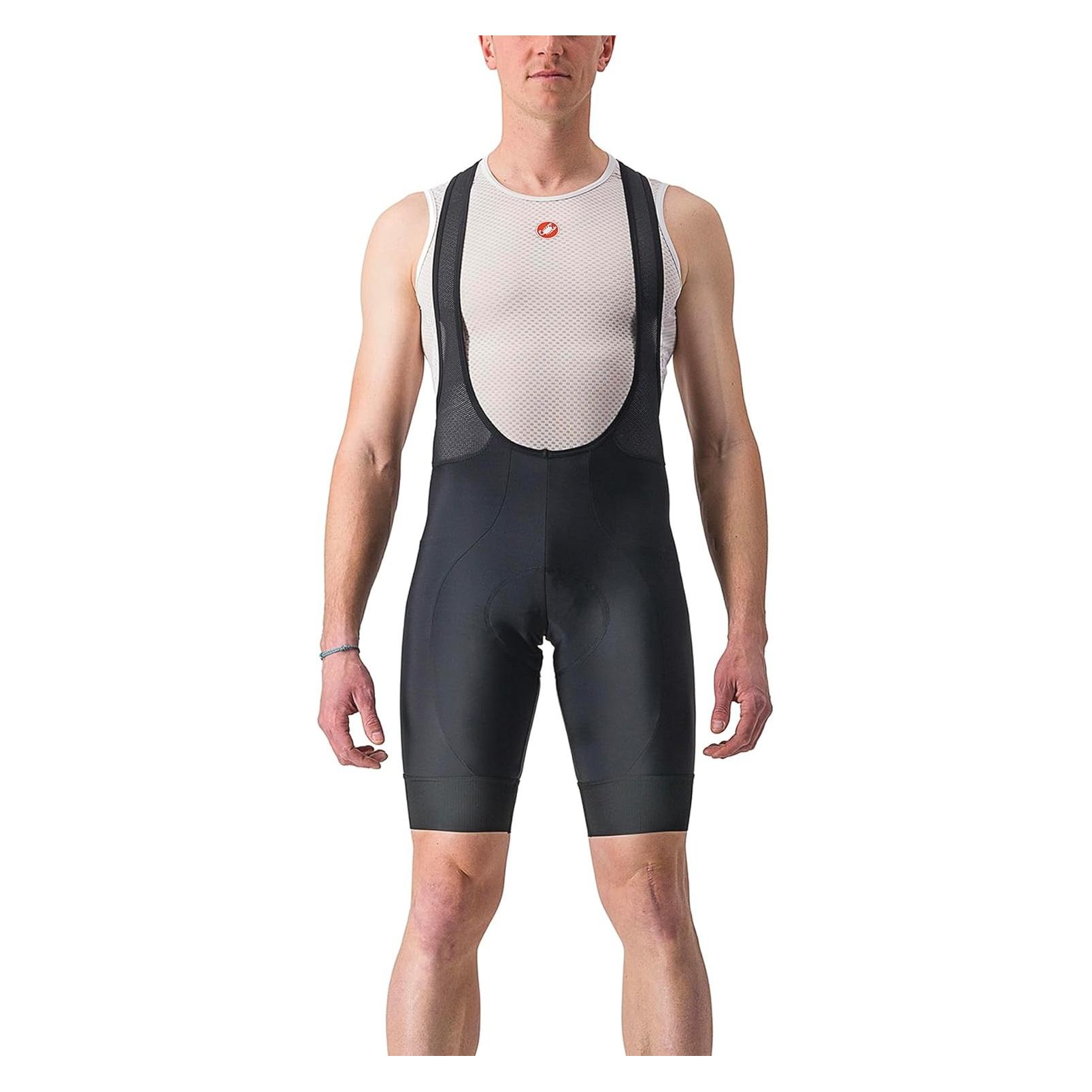 Castelli, Mannen, Fietsbroek, Entrata 2 Bibshort (L), Zwart