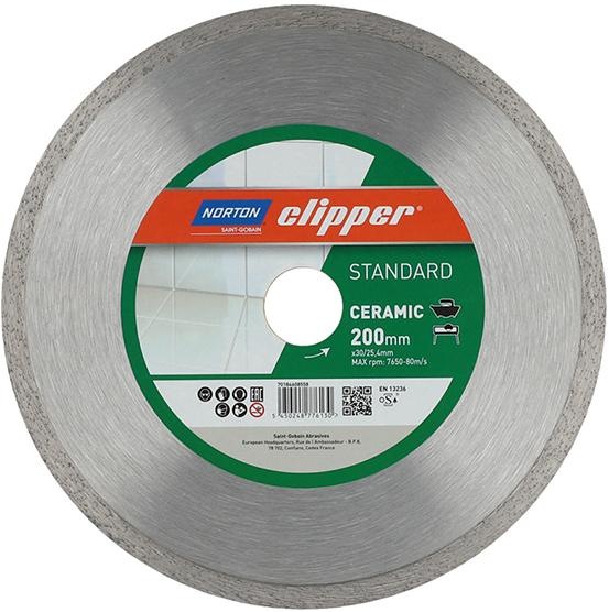 Produktbild Norton Diamanttrennscheibe 200mm STANDARD Ceramic