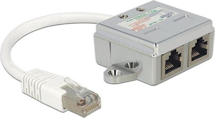 Produktbild Delock RJ45 Anschlussverdoppler (Kabel Zubehör)