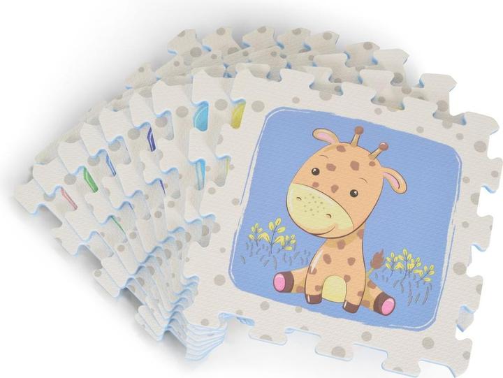 Produktbild Moni Puzzle-Spielmatte Safari 9-teilig (96 x 96 cm)