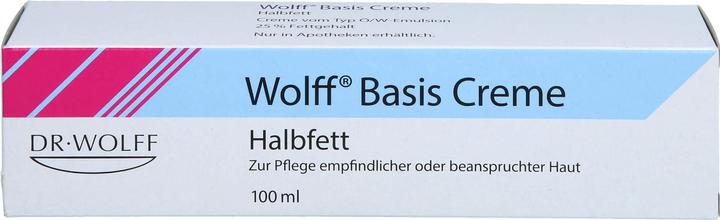 Produktbild Dr. Wolff Wolff Basis Creme, 100 ml CRE (Körpercreme, 100 ml)
