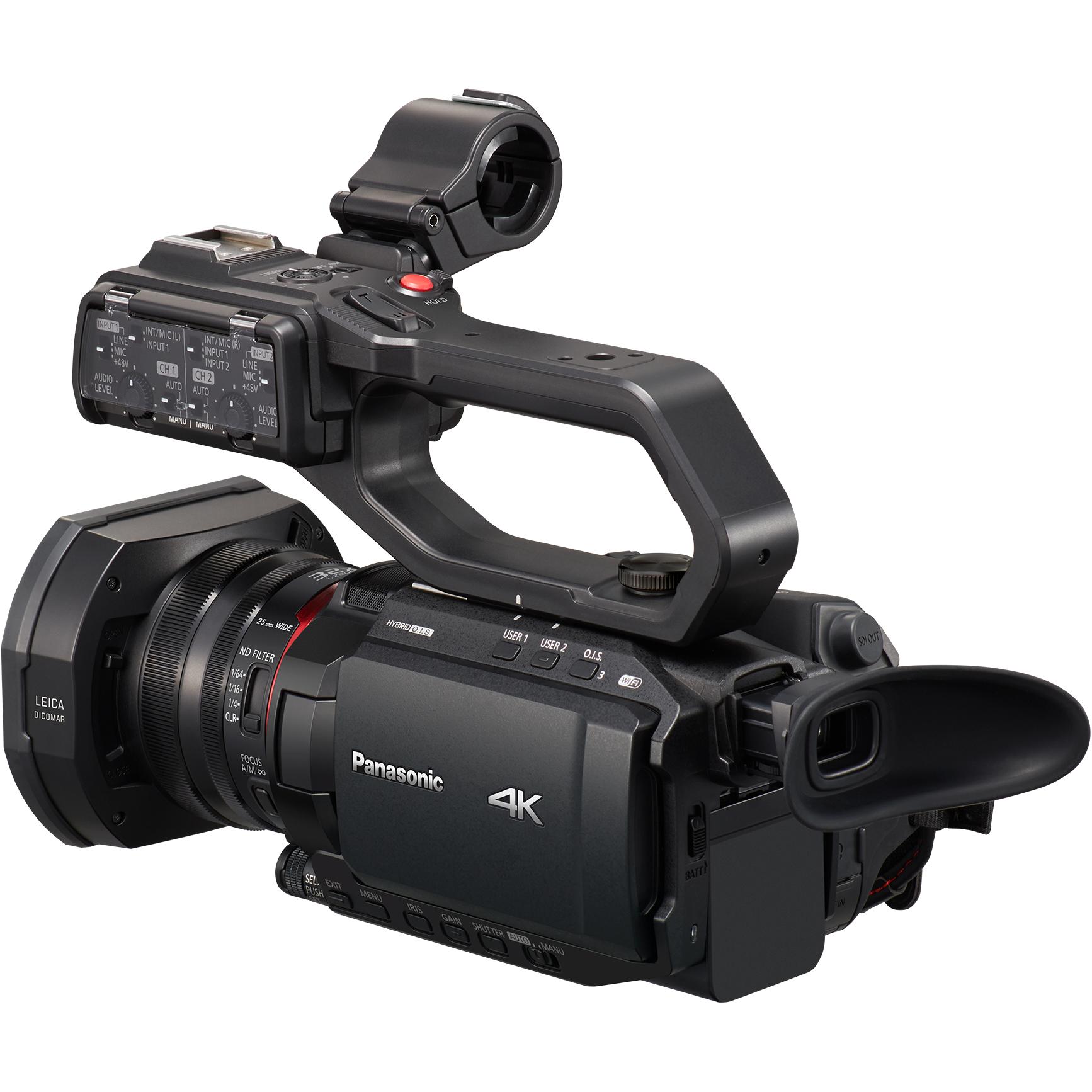 Panasonic AG-CX10ES (8.29 Mpx, 60p, 24 x), Videokamera, Schwarz