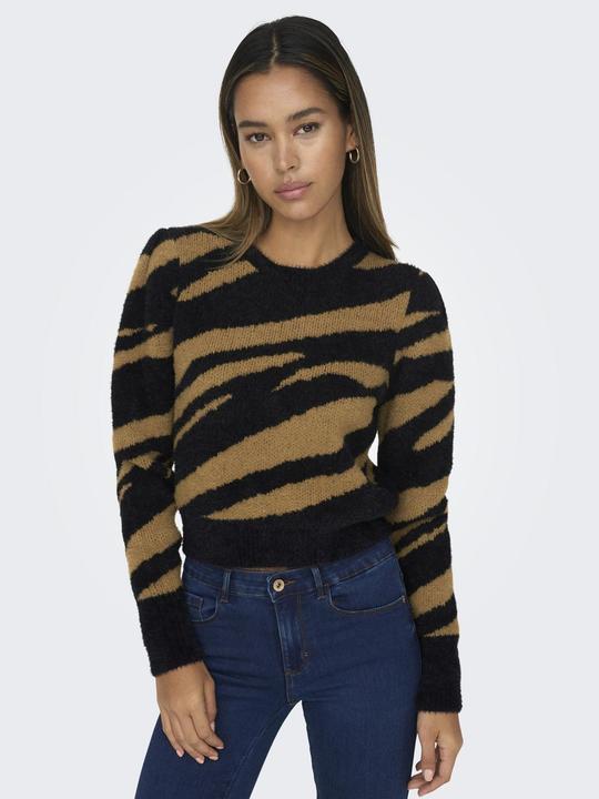 Produktbild Only Gemusterter Strickpullover (L)