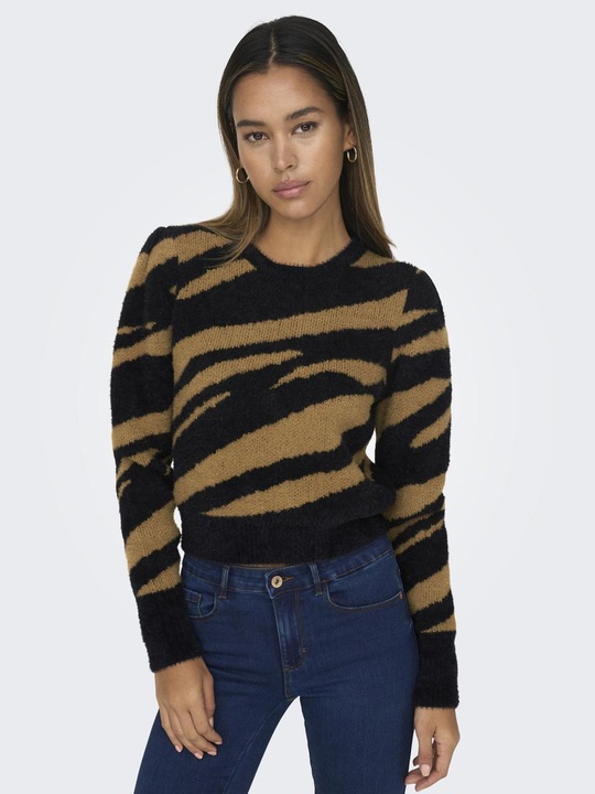 Actual product image Only Patterned knitted jumper (L)