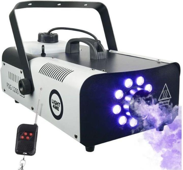 No Name LIGHT4ME FOG 1200 LED rookgenerator afstandsbediening