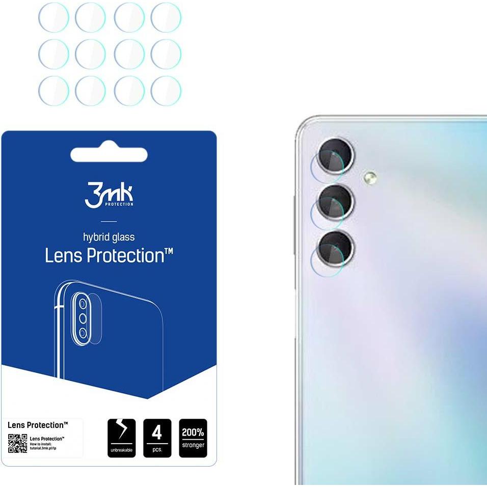 3MK Lens Protect Sam M54 M546 Ochrona na obiektyw aparatu 4szt (1 Stück, Samsung Galaxy M54), Smartphone Schutzfolie